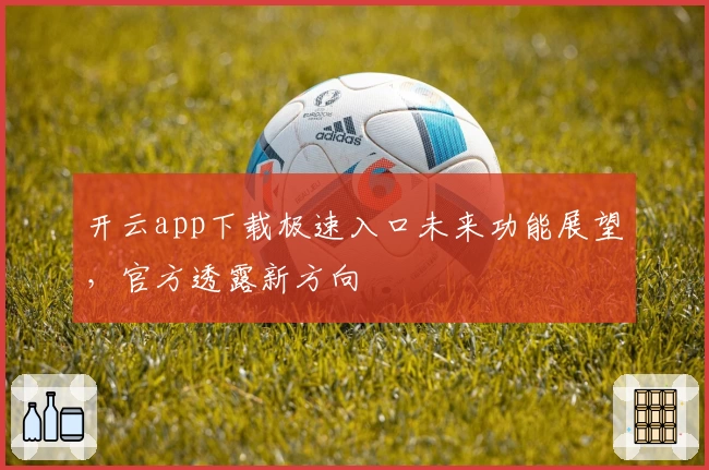 开云app下载极速入口未来功能展望，官方透露新方向